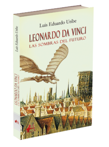 Opiniones Editorial Adarve, Portada libro sobre Leonardo Da Vinci