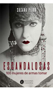 foto portada del libro Escandalosas en la Revista literaria Galeradas
